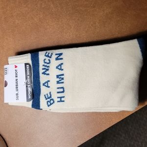 Quote crew socks one size fits most